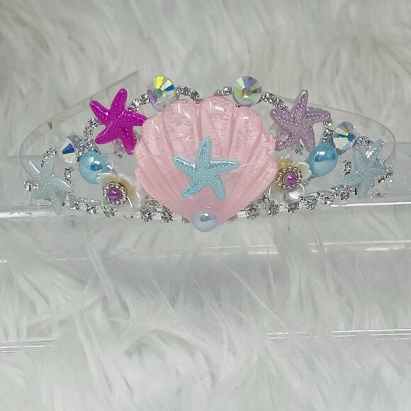 ๐งโโ๏ธ Mermaid Princess Dress + Seashell Tiara ๐งโโ๏ธ - Picture 6 of 7